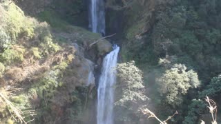 Beautiful water falls in Nepal