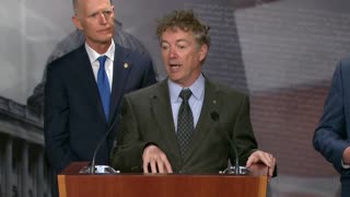 Dr. Rand Paul Holds Press Conference on the Debt Ceiling