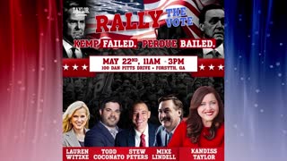Kandiss Taylor Rally With Mike Lindell, Stew Peters, Lauren Witzke, and Pastor Todd Coconato