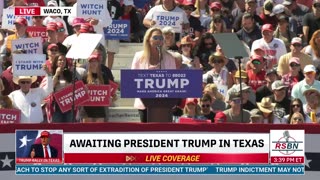 FULL SPEECH: Marjorie Taylor Greene's Speech at President Trump Rally in WACO, TX- 3/25/23