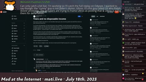 Mad at the Internet (July 18th, 2023)