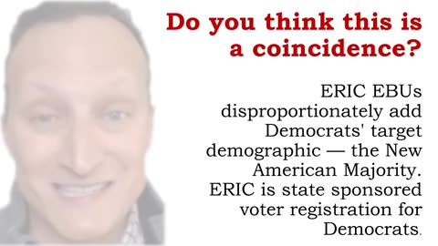 ERIC - The Democrats' Voter Registration Drive