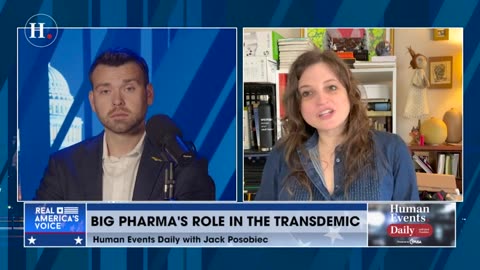Jack Posobiec and LibbyEmmons discuss the role of Big Pharma in the growing Transdemic