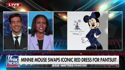 Candace Owens reacts to Disney getting rid of Minnie Mouse's iconic dress in favor of a pantsuit