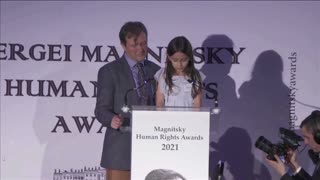 Zaghari-Ratcliffe's daughter accepts award on her behalf