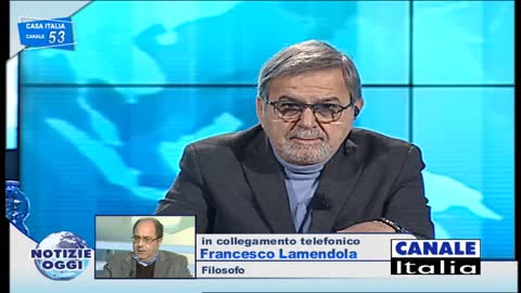 Intervento del Professor Francesco Lamendola a Canale Italia