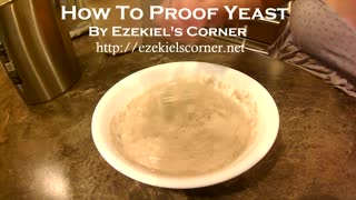How To Proof Yeast
