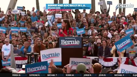 AOC Snaps After She's Disrupted at Bernie Rally