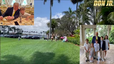 Easter Egg Hunt At Mar-A-Lago With The Family!