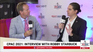 Interview with Robbie Starbuck at CPAC 2021 in Dallas 7/10/21