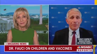 Fauci: three-year-olds need masks