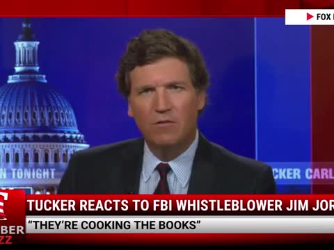 Video: Tucker Reacts To FBI Whistleblower Jim Jordan