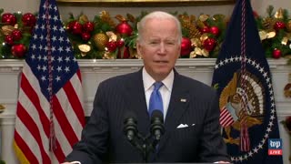 Biden says "Omnicron" variant instead of saying "Omicron"