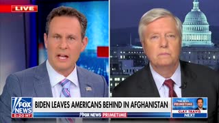 Lindsey Graham Slams Biden For Afghanistan Disaster