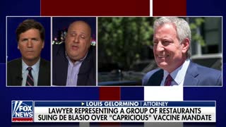 Tucker Carlson talks to an attorney who represents restaurant owners who are suing Mayor de Blasio