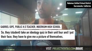 Antifa Teacher Indoctrinates Students in California
