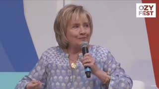 Hillary Clinton admits voter machines are connected to the internet.