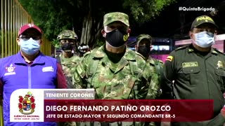 patrullaje ejército en Bucaramanga