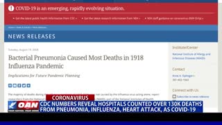 CDC reveals that Hospitals counted heart attacks as Covid deaths