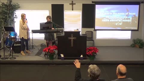 Zoe & Briana's Special Song "I Believe In The Name Of Jesus" - 1/2/22