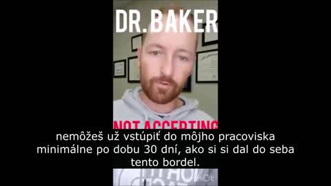 DR Baker- neakceptujem očkovaných pacientov