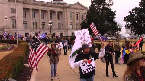 January 6th protest at the Arkansas State Capitol part 7