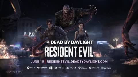 😮 Dead by Daylight Resident Evil Reveal Trailer