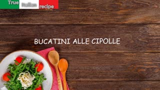 ENG - Bucatini ale cipolle