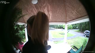 Storm Gives Wife a Good Scare