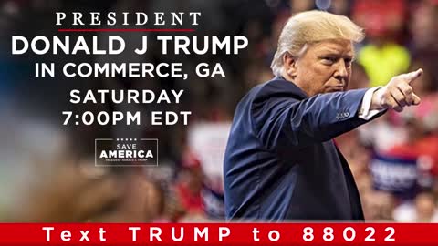 LIVE: President Donald J. Trump in Commerce, GA