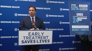 Governor DeSantis Highlights Monoclonal Treatments in Broward County