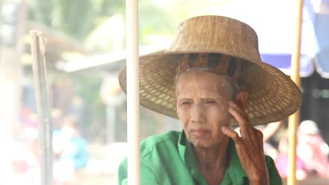 Thai old woman