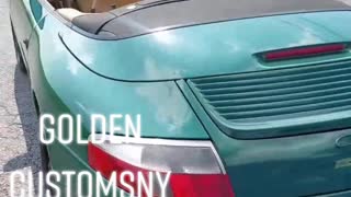 Porsche custom paint