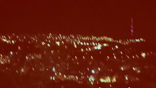 Yerevan city night view
