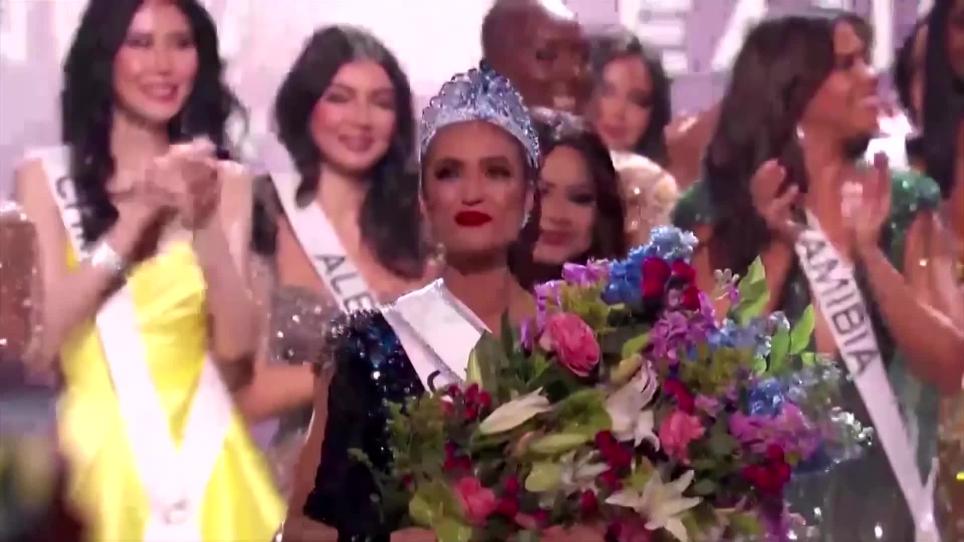 Miss USA R'Bonney Gabriel wins Miss Universe crown