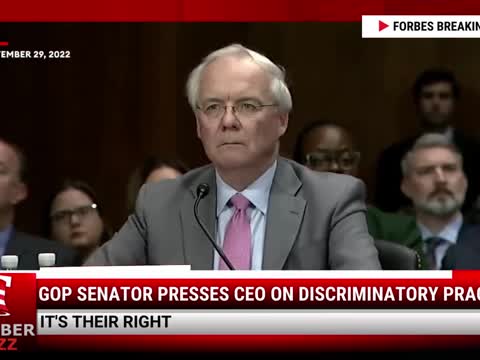 Watch This: GOP Senator Presses CEO On Discriminatory Practice