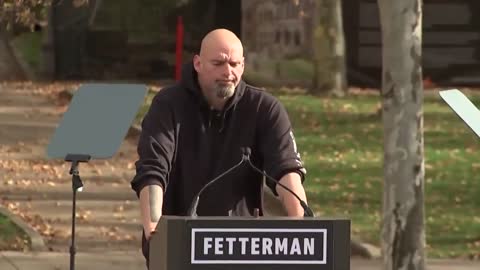 Were Falling Flags at John Fetterman Rally Ironic Symbolism or a Sign From God?