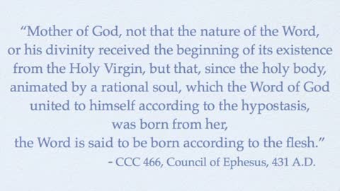 The Doctrine of Mary