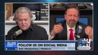 I Want Every Compromised Democrat To Be Sweating Bullets In Front Of Jim Jordan. Seb Gorka with Steve Bannon