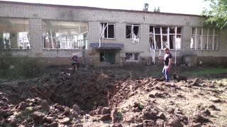 Kharkiv school hit by missiles - local authorities