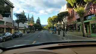 Lovely Morning Driving Through Los Gatos Silicon Valley
