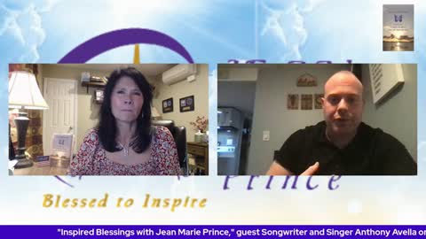 Guest Songwriter and Singer Anthony Avella on "Inspired Blessings"