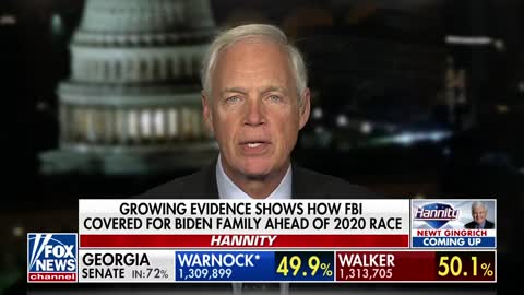 Ron Johnson speaks out on growing evidence FBI covered for Biden family