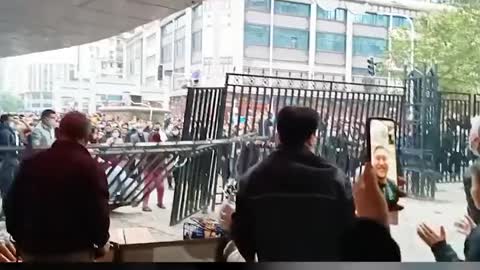 Chinese Protesters in Wuhan Tear Down Barricades in Revolt Against COVID Tyranny