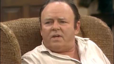 Archie Bunker explains why 'cave women' had short legs and fat butts