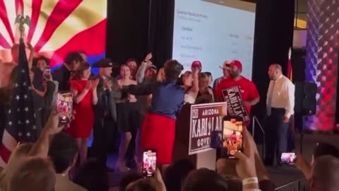 Trump-Endorsed | Kari Lake for AZ Gov. huge come from behind and victory speech