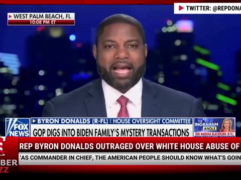 WATCH: Rep Byron Donalds Outraged Over White House Abuse Of Power