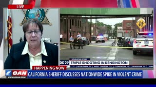 Calif. Sheriff discusses nationwide spike in violent crime