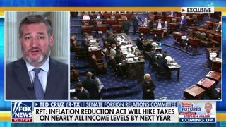 Ted Cruz on claims the "Inflation Reduction Act" won't raise taxes for anyone making $400,000 or less