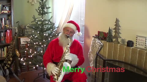 HERE COMES SANTA CLAUS - Christmas Sax, Santa Saxophone